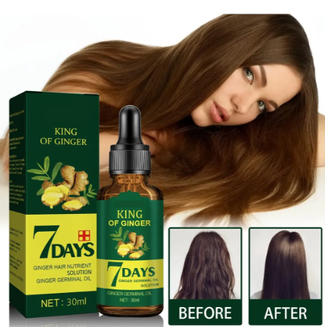 Aceite Nutritivo Capilar de Jengibre 7 Días