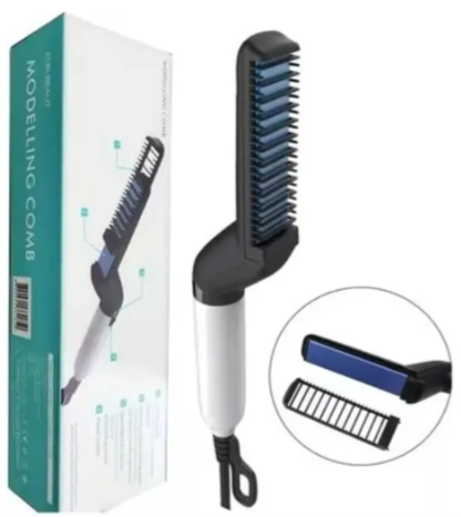 Domina tu estilo en minutos con la Plancha Peine para Barba y Cabello para Hombre.