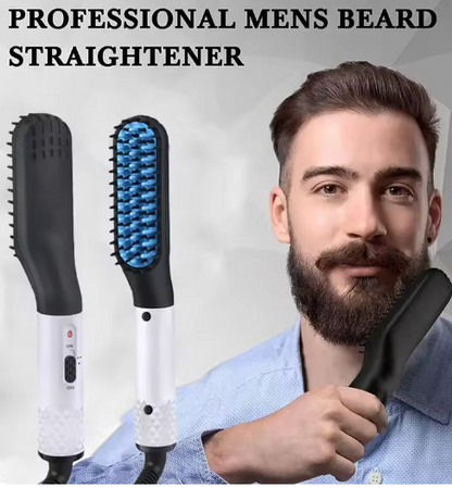 Domina tu estilo en minutos con la Plancha Peine para Barba y Cabello para Hombre.